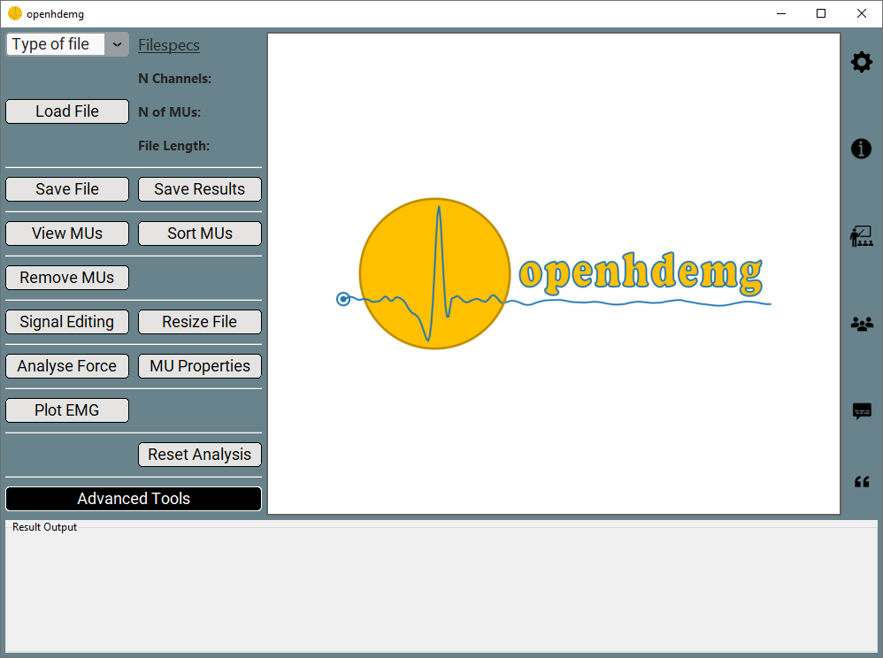 openhdemg GUI